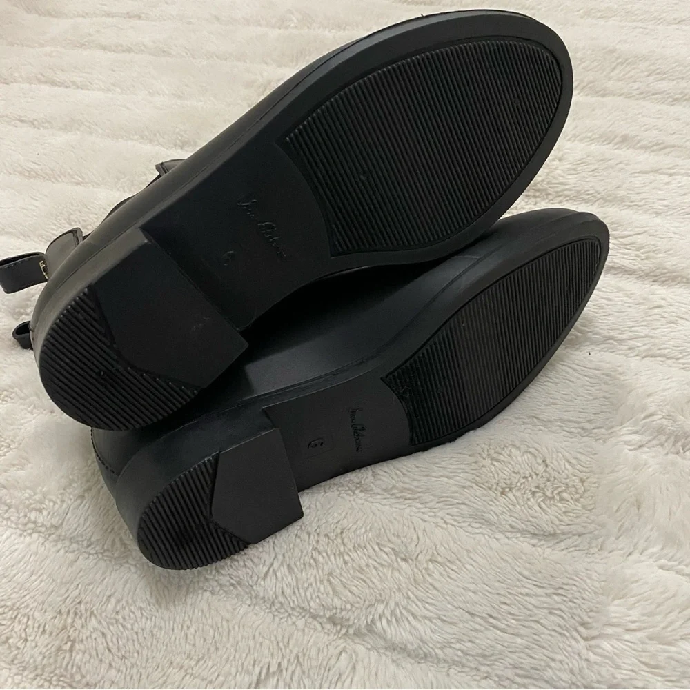 Sam Edelman Tinsley Chelsea Matte Black Women's Rain Booties Boots New Size 6